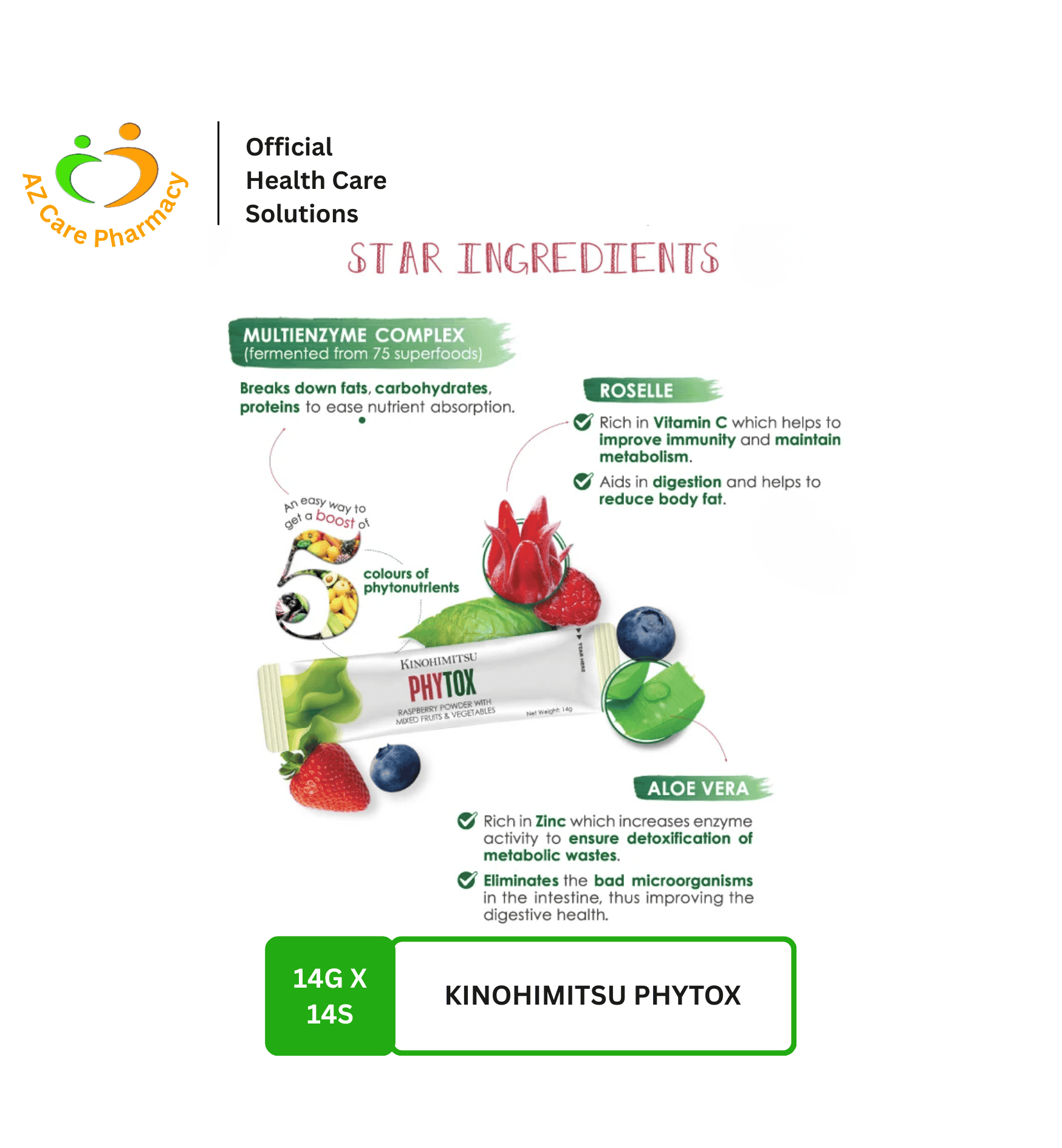 Kinohimitsu Phytox 14g*14 sachets - Image 5