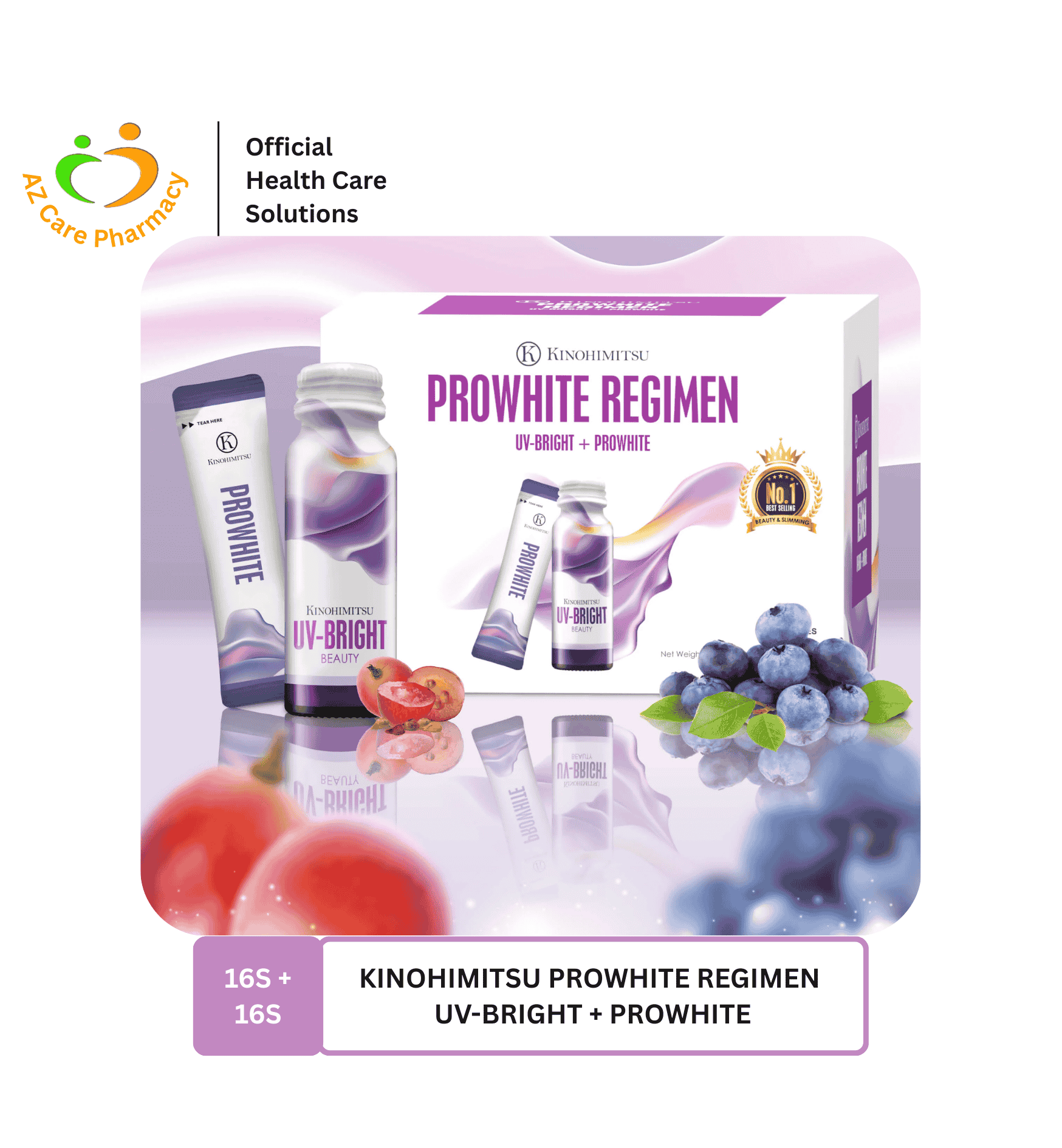 Kinohimitsu Prowhite Regimen Uv-Bright 16s + Prowhite 16s - Image 6