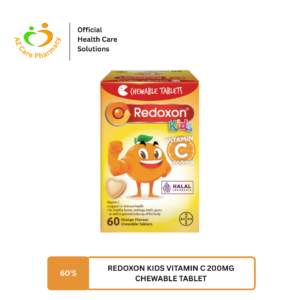Redoxon Kids Vitamin C 200mg Chewable Tablet 60s
