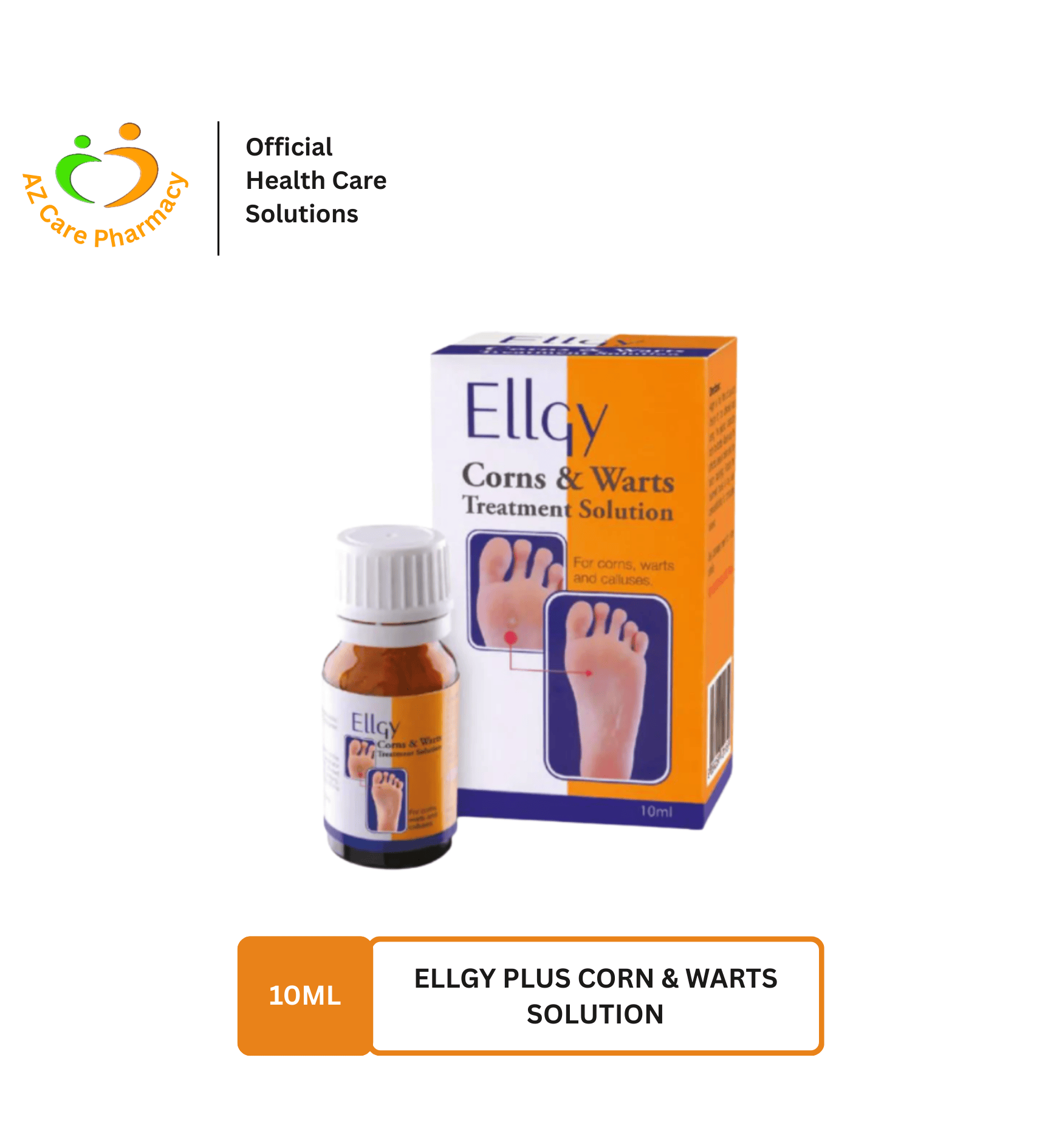Ellgy Plus Corn & Warts Solution 10ml