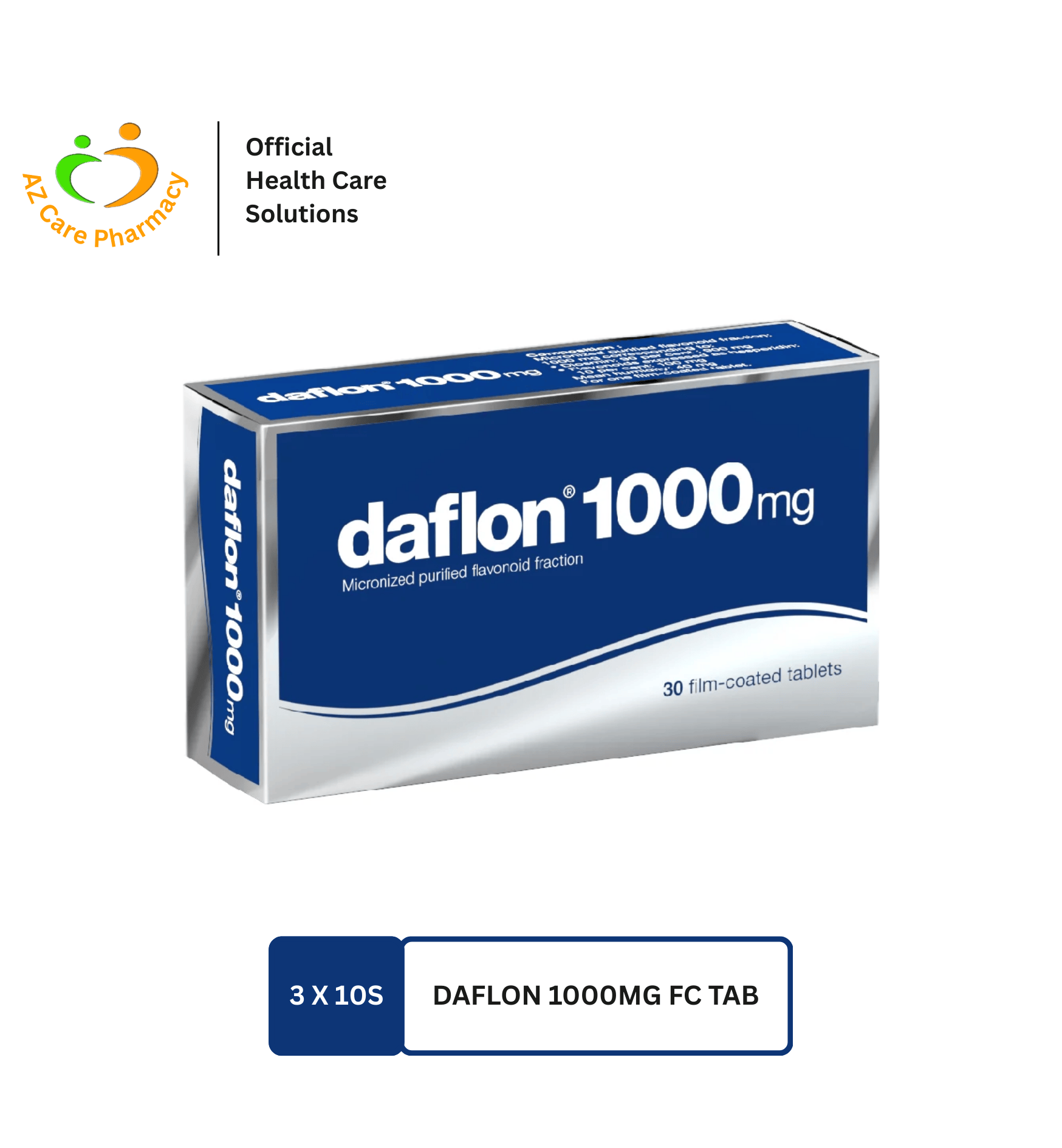 Daflon 1000mg FC Tablets 3x10s