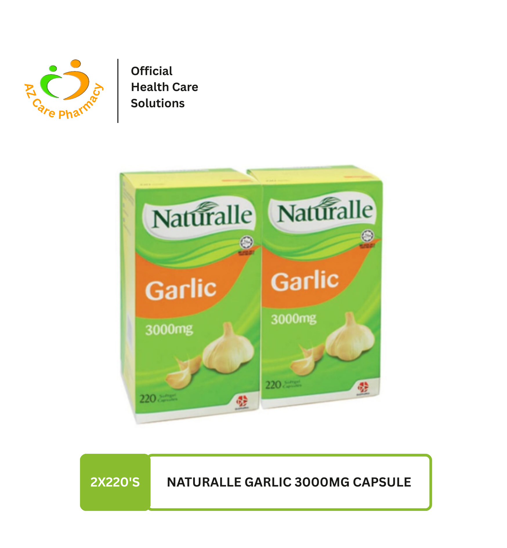 Naturalle Garlic 3000mg - Image 3