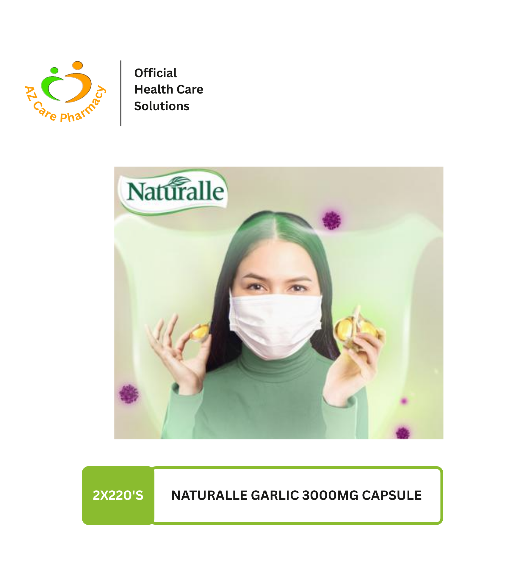 Naturalle Garlic 3000mg - Image 4