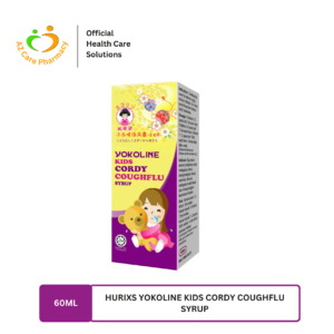 Hurixs Yokoline Kids Cordy Coughflu Syrup 60ml
