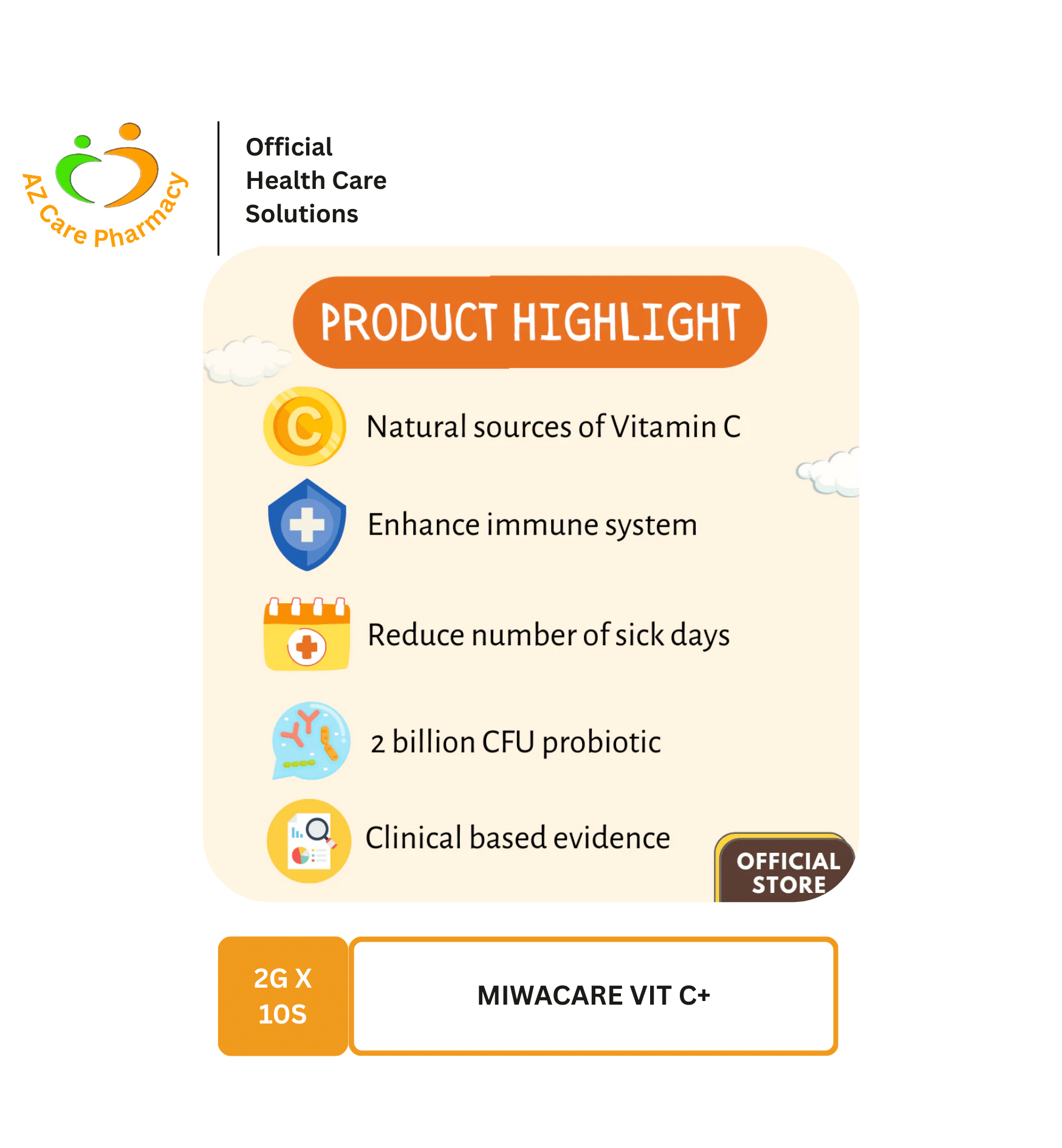 Miwacare Vit C+ - Image 3