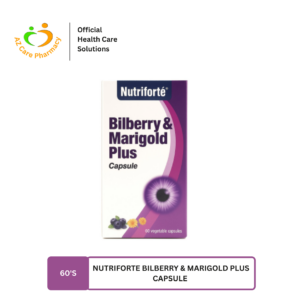 Nutriforte Bilberry & Marigold Plus Capsule 60s