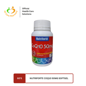 Nutriforte CoQ10 50mg Softgel 60s