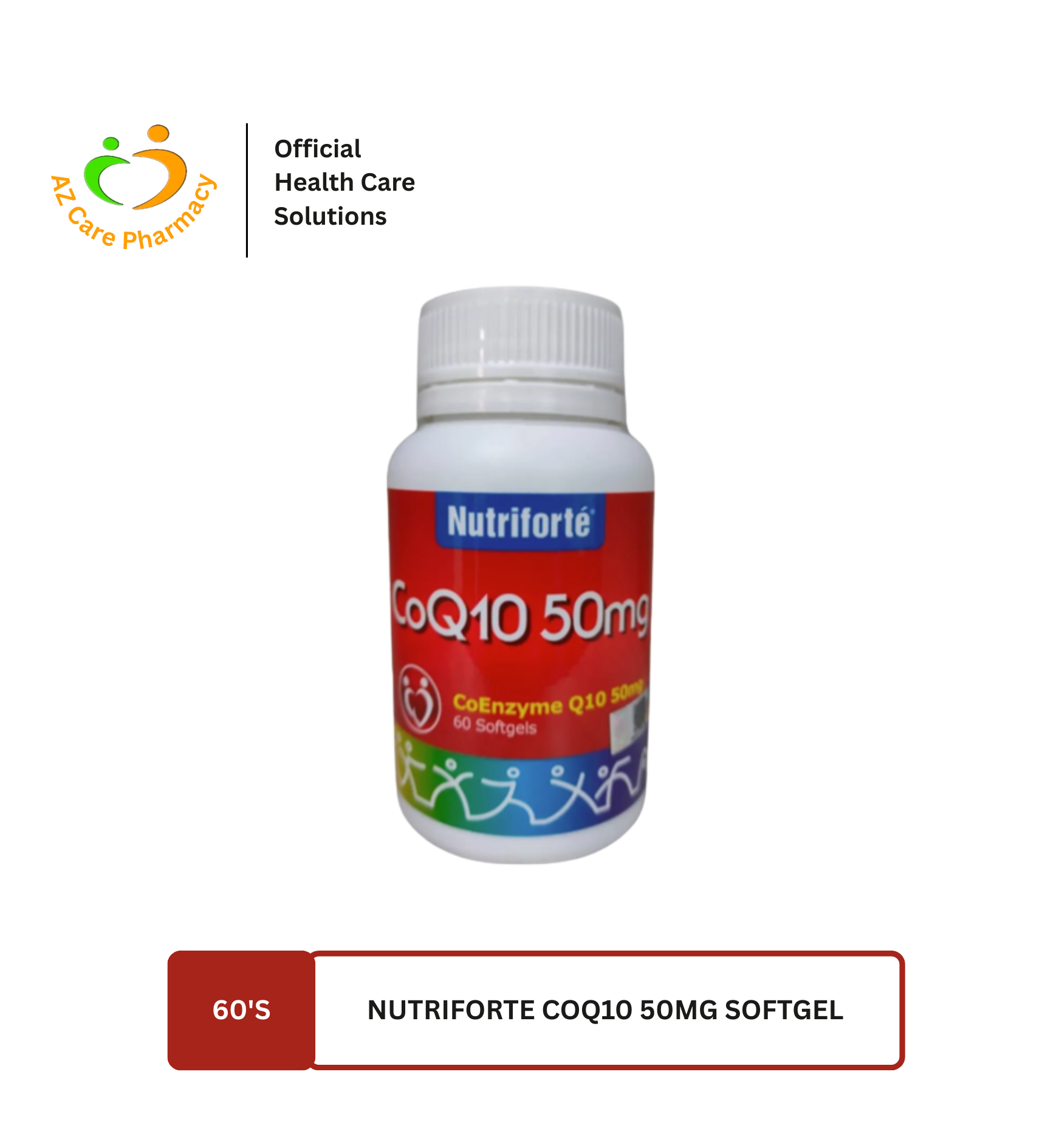 Nutriforte CoQ10 50mg Softgel 60s