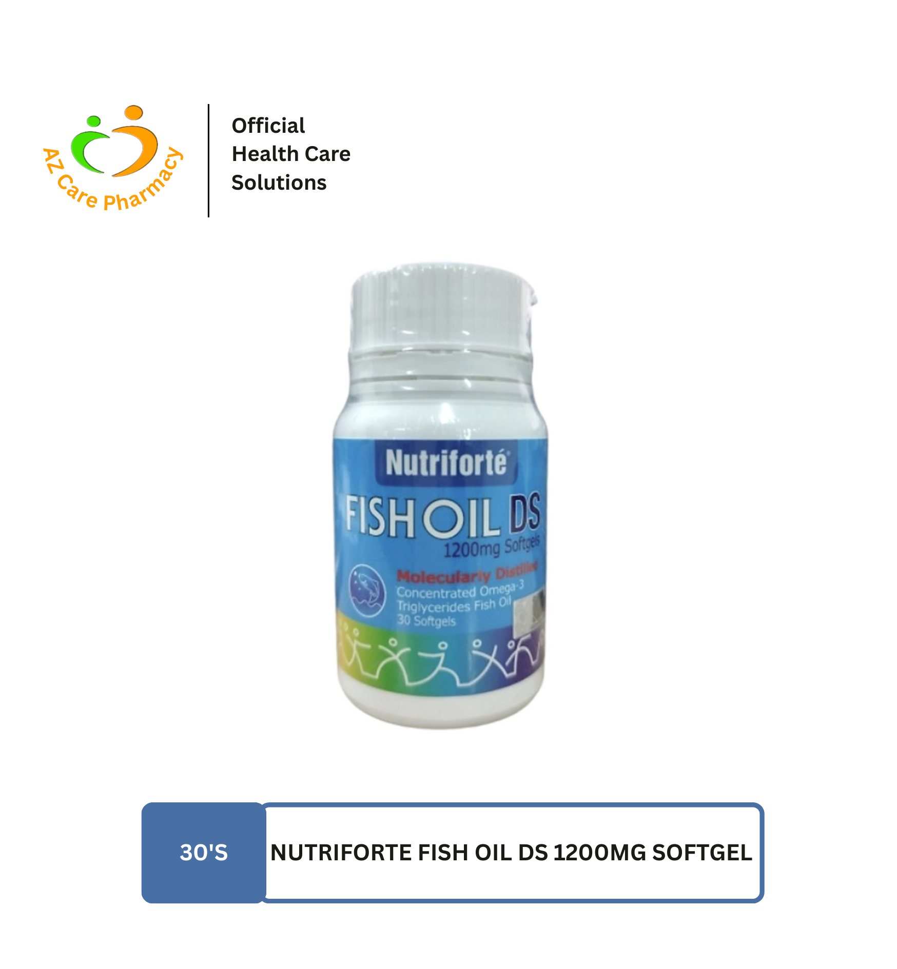 Nutriforte Fish Oil DS 1200mg Softgel
