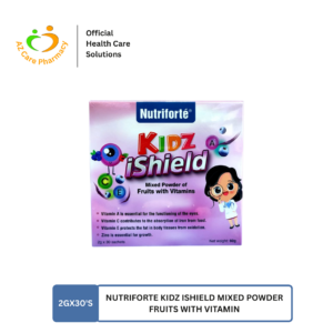Nutriforte Kidz Ishield Mixed Powder Fruits With Vitamins 2gX30s