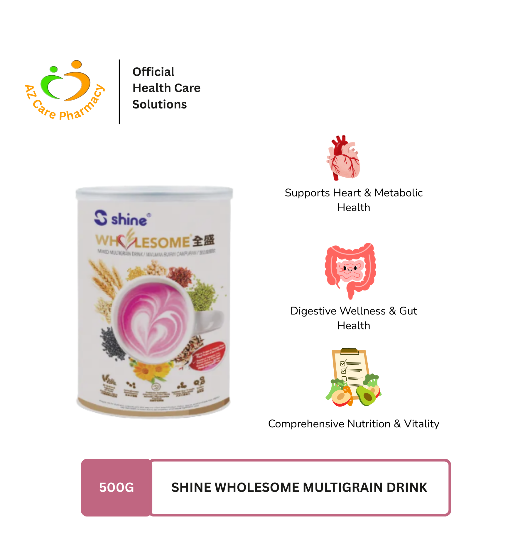 Shine Wholesome Multigrain Drink 500g - Image 3