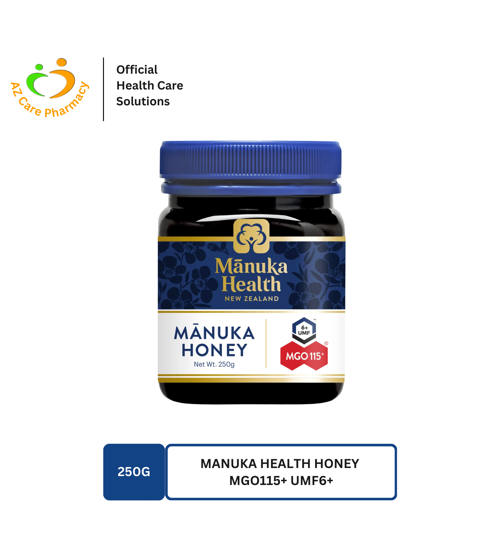 Manuka Health Honey MGO 115+ UMF 6+ 250g
