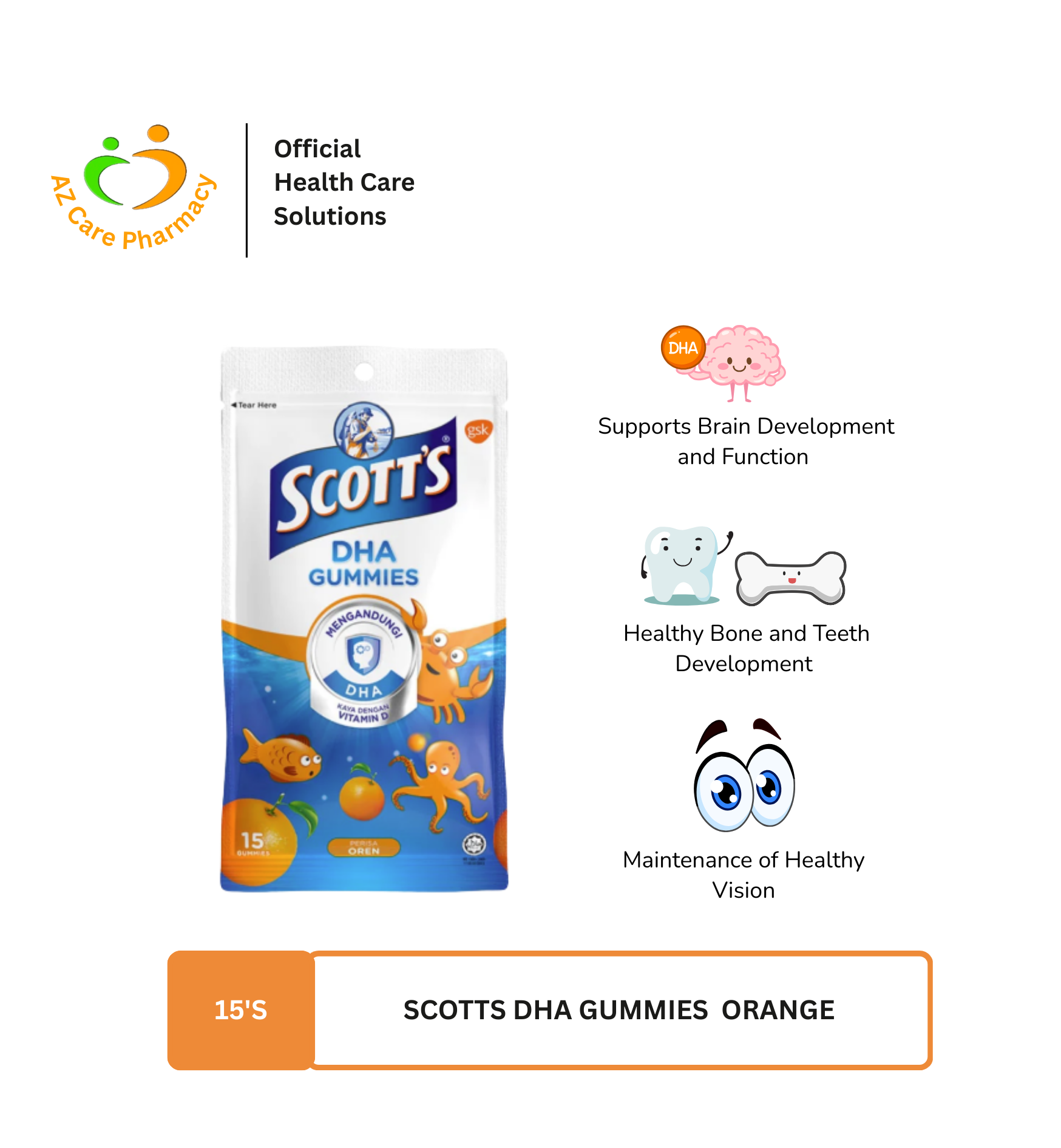 Scotts DHA Gummies 15s - Image 5