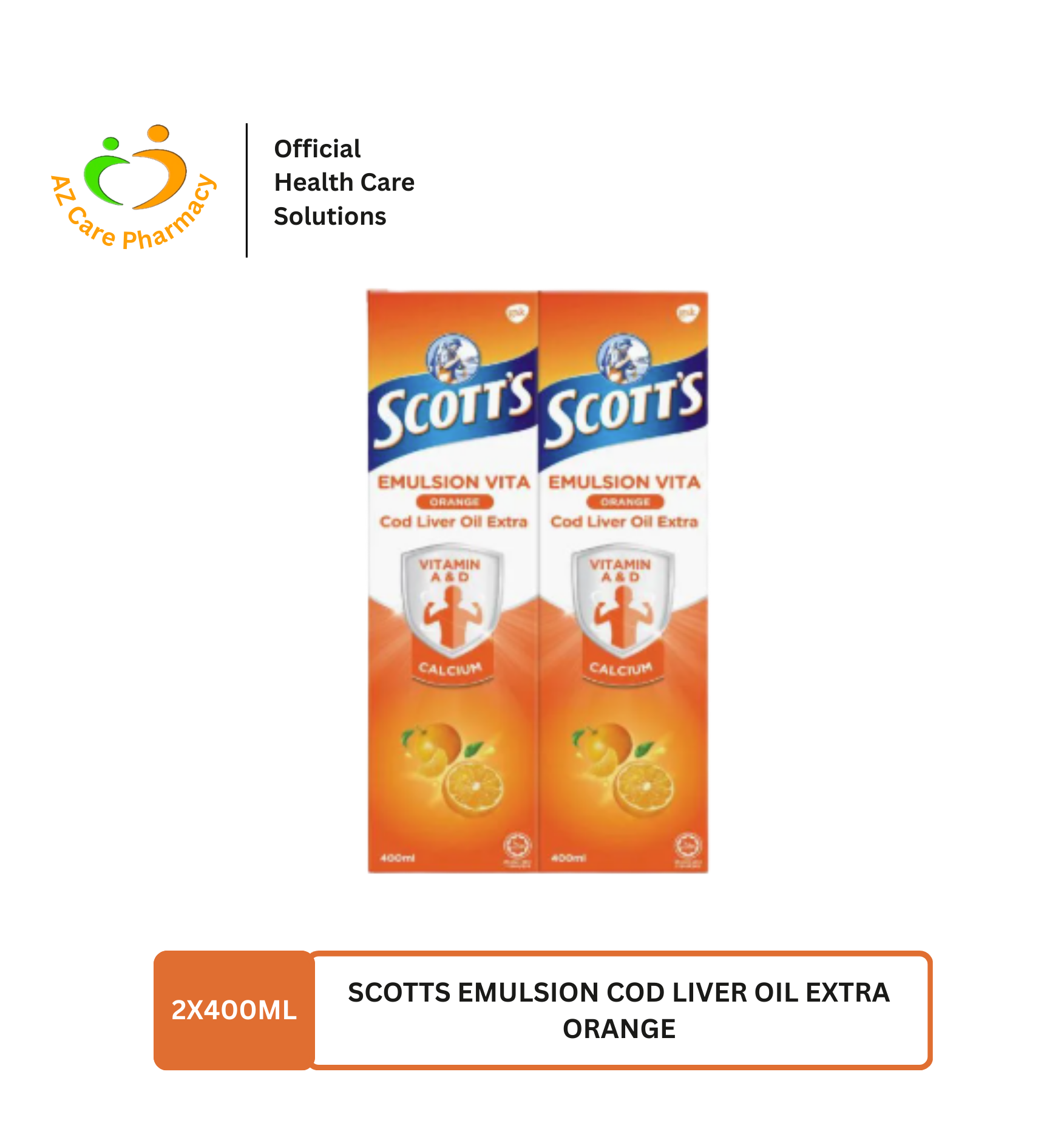 Scotts Emulsion Cod Liver Oil Extra Orange - Image 5