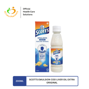 Scotts Emulsion Cod Liver Oil Extra Original