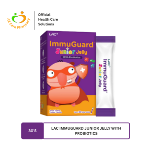 LAC Immuguard Junior Jelly Lychee 30s