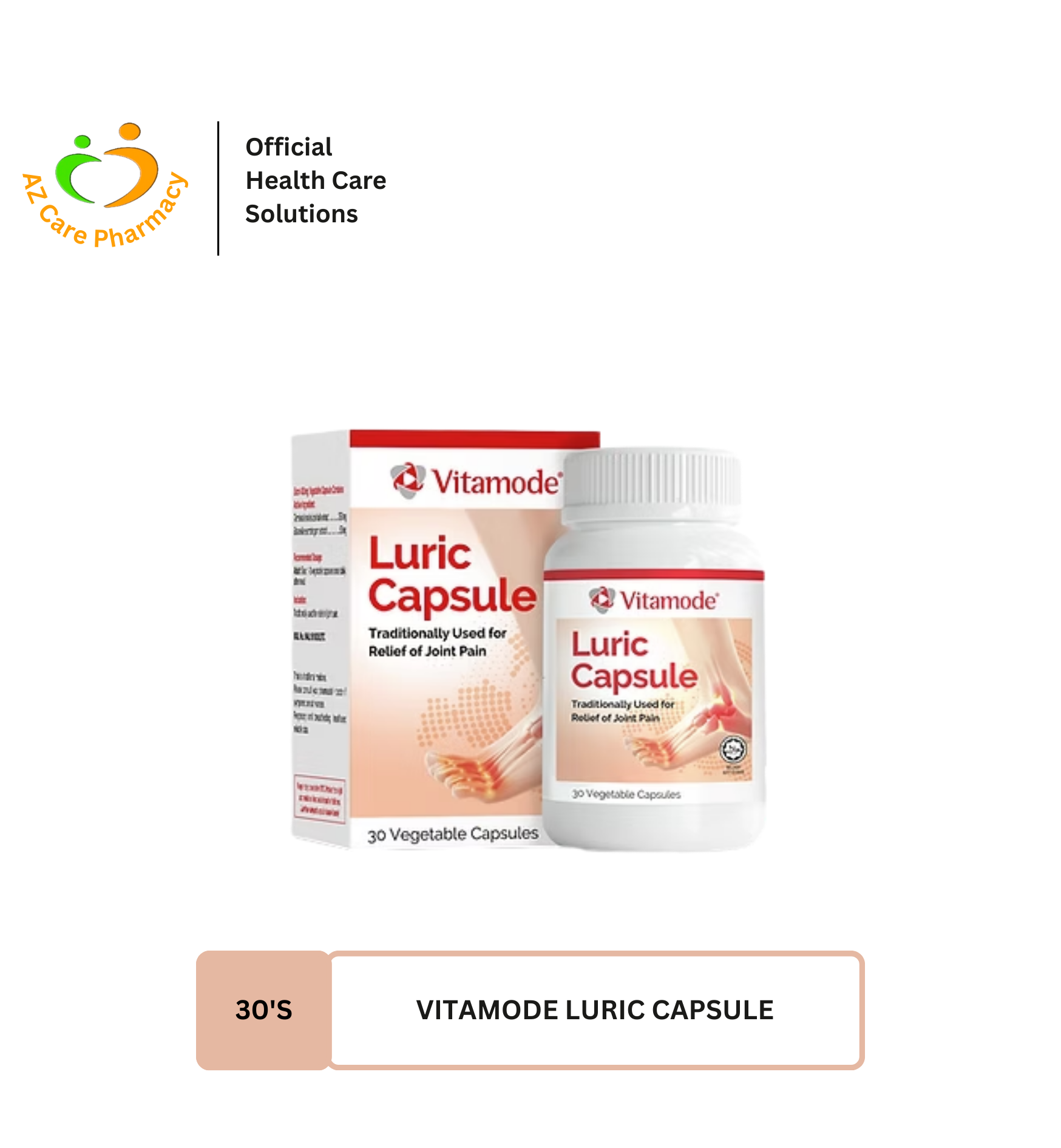 Vitamode Luric Capsule 30s