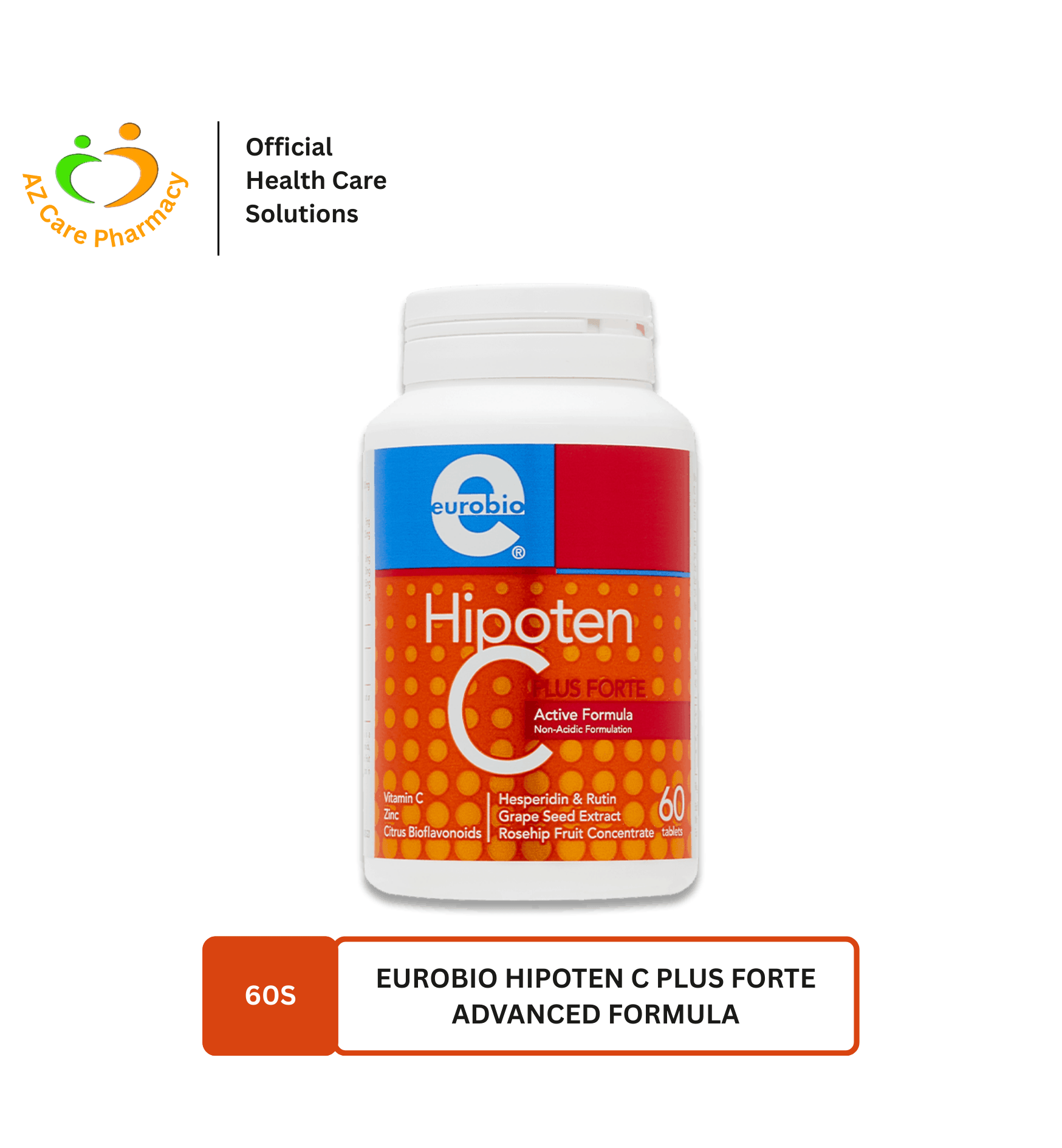 Eurobio Hipoten C Plus Forte Active Formula 60S - Image 4
