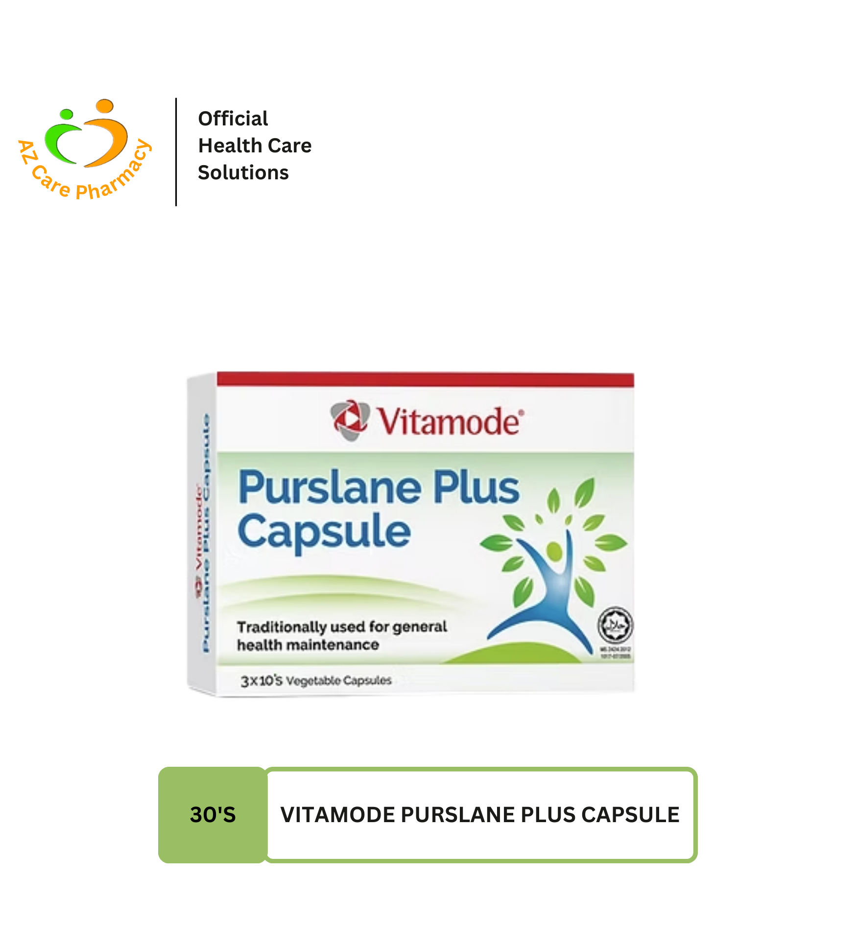 Vitamode Purslane Plus Capsule 30s