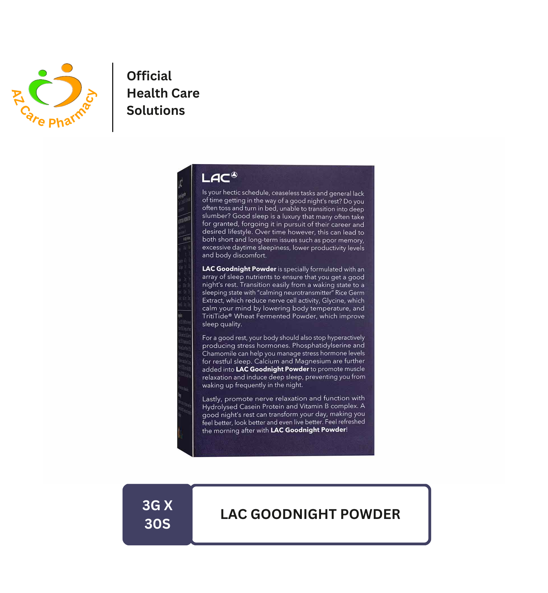 LAC Goodnight Powder Orange 3gX30s - Image 6