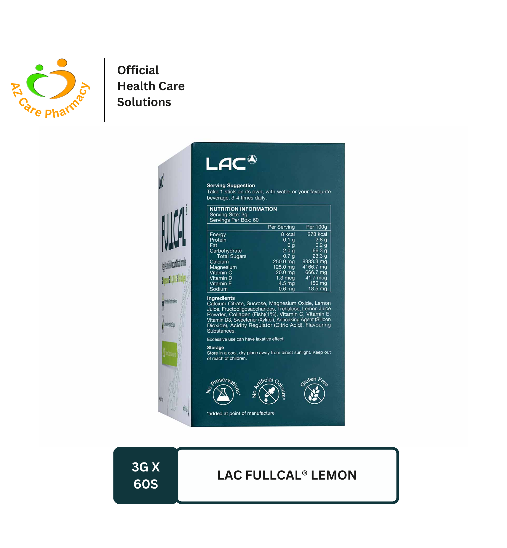 LAC Fullcall® Lemon 3gX60s - Image 2