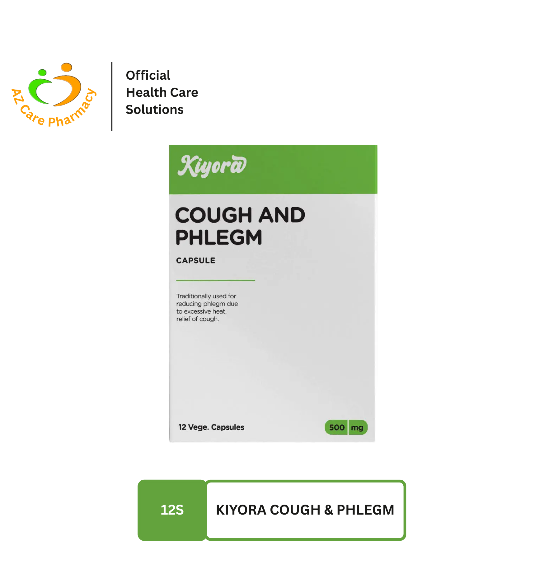 Kiyora Cough & Phlegm 12s
