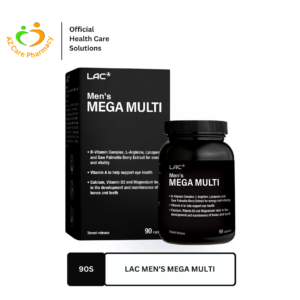 LAC Men's Mega Multi Timed-Released Caps 90s