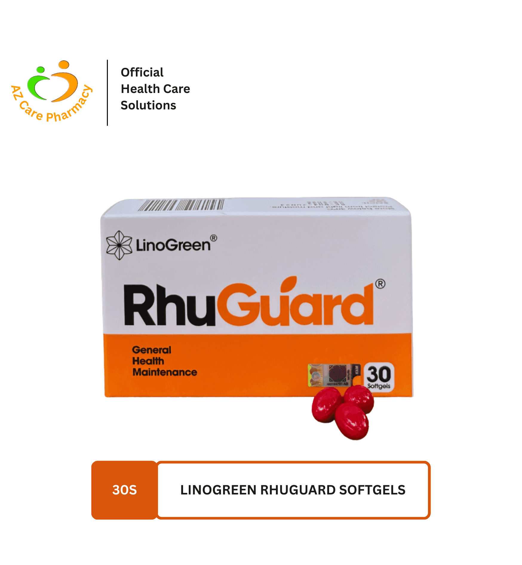 Linogreen Rhuguard Softgels 30s