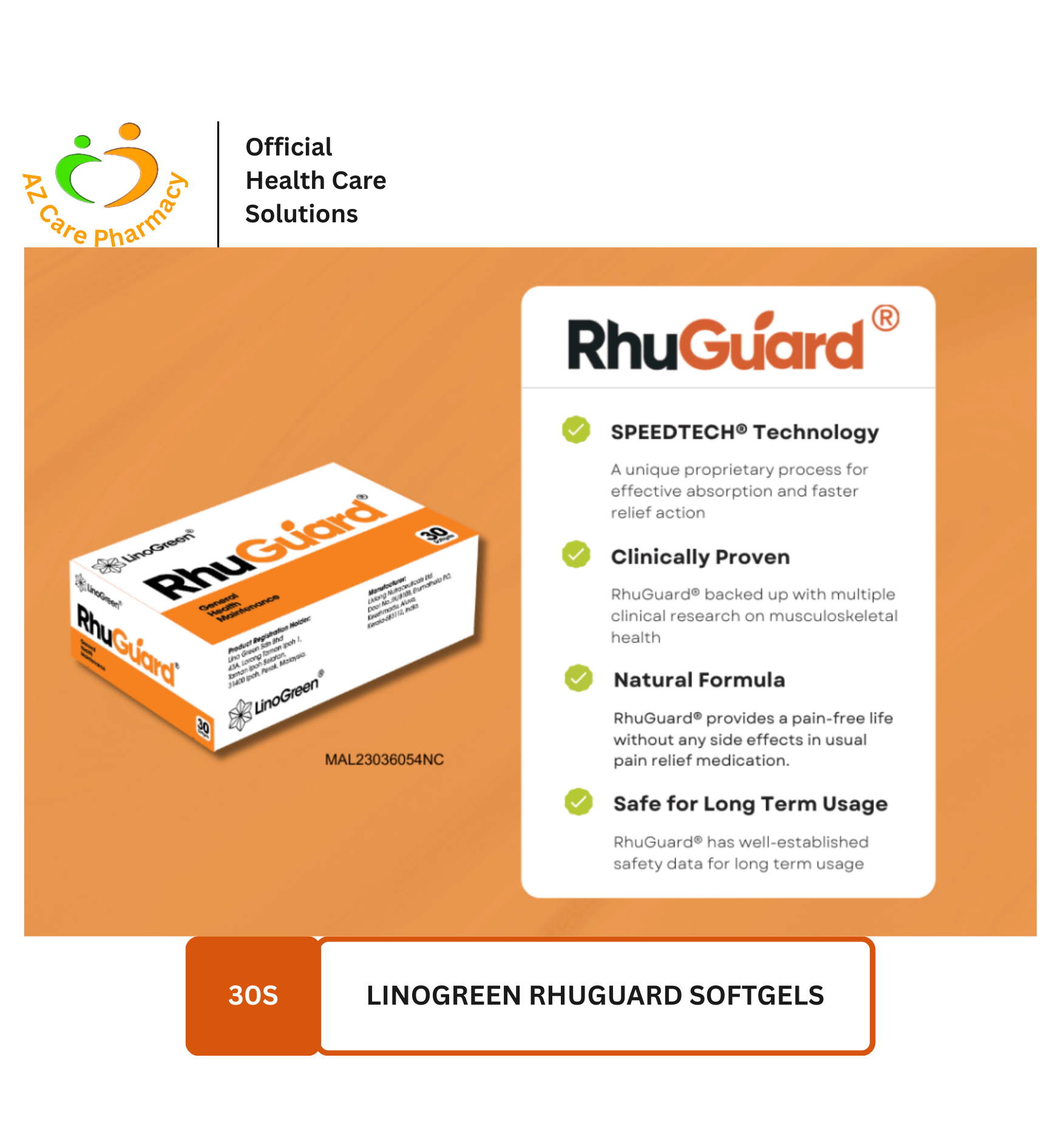 Linogreen Rhuguard Softgels 30s - Image 4