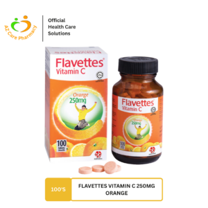 Flavettes Vitamin C 250mg Orange 100s