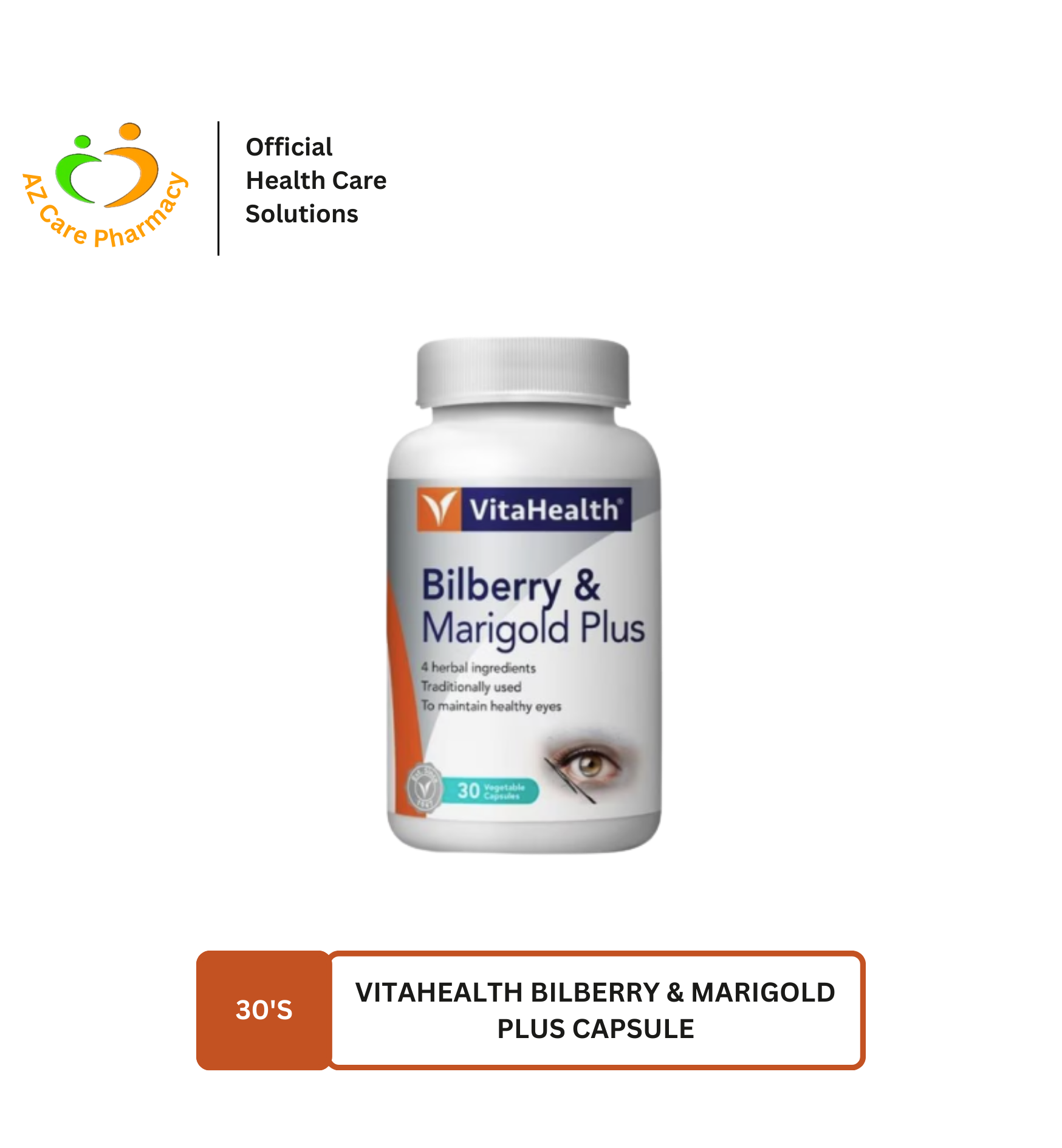 Vitahealth Bilberry & Marigold Plus Capsule 30s
