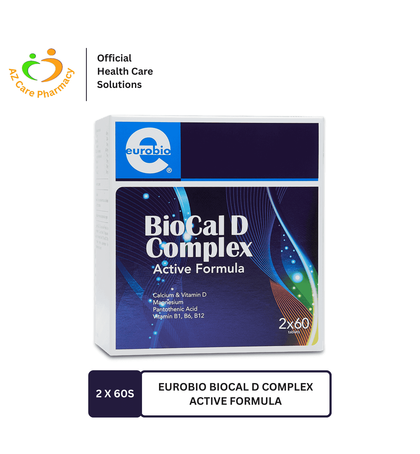 Eurobio BioCal D Complex Active Formula 2X60S - Image 3