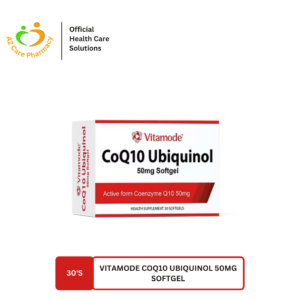 Vitamode COQ10 Ubiquinol 50mg Softgel 30s