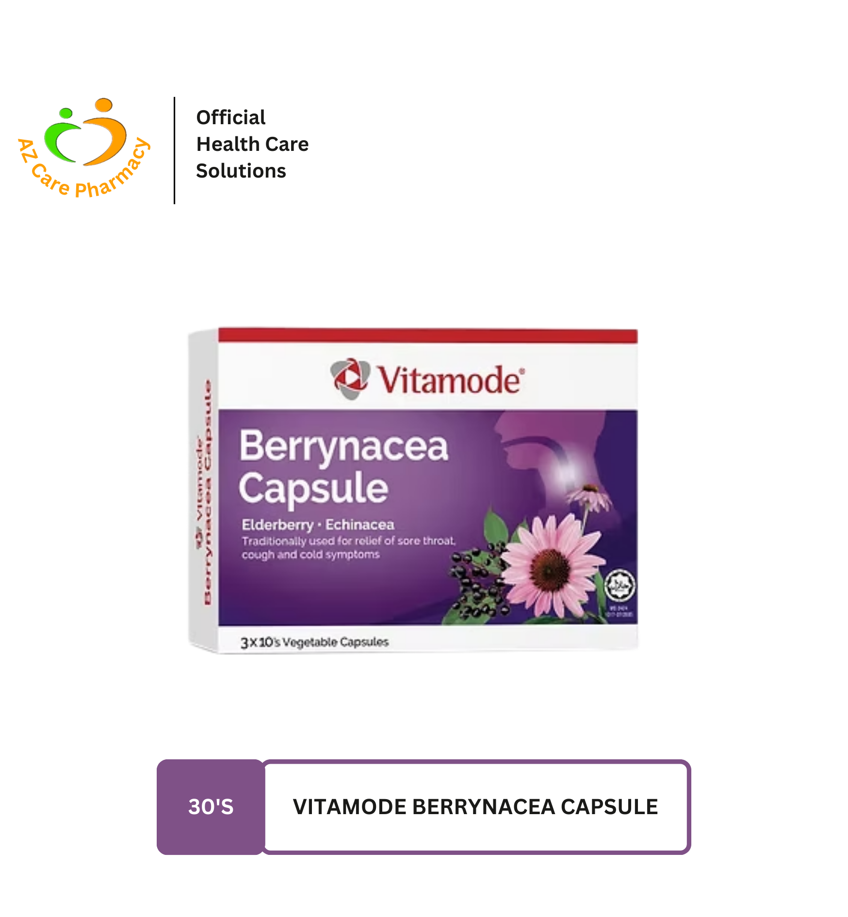 Vitamode Berrynacea Capsule 30s