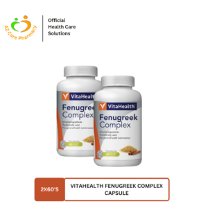 Vitahealth Fenugreek Complex Capsule 2X60s