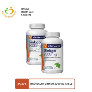 Vitahealth Ginkgo 2000mg Tablet 2X130s