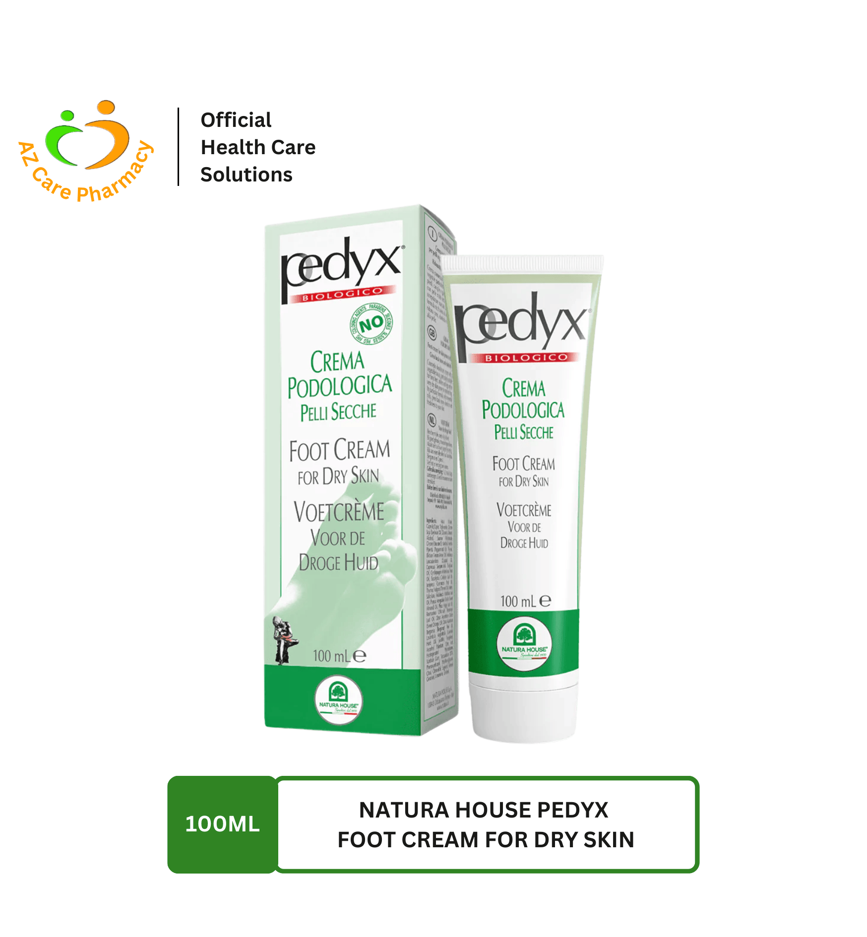 Natura House Pedyx Foot Cream For Dry Skin 100ml - Image 2
