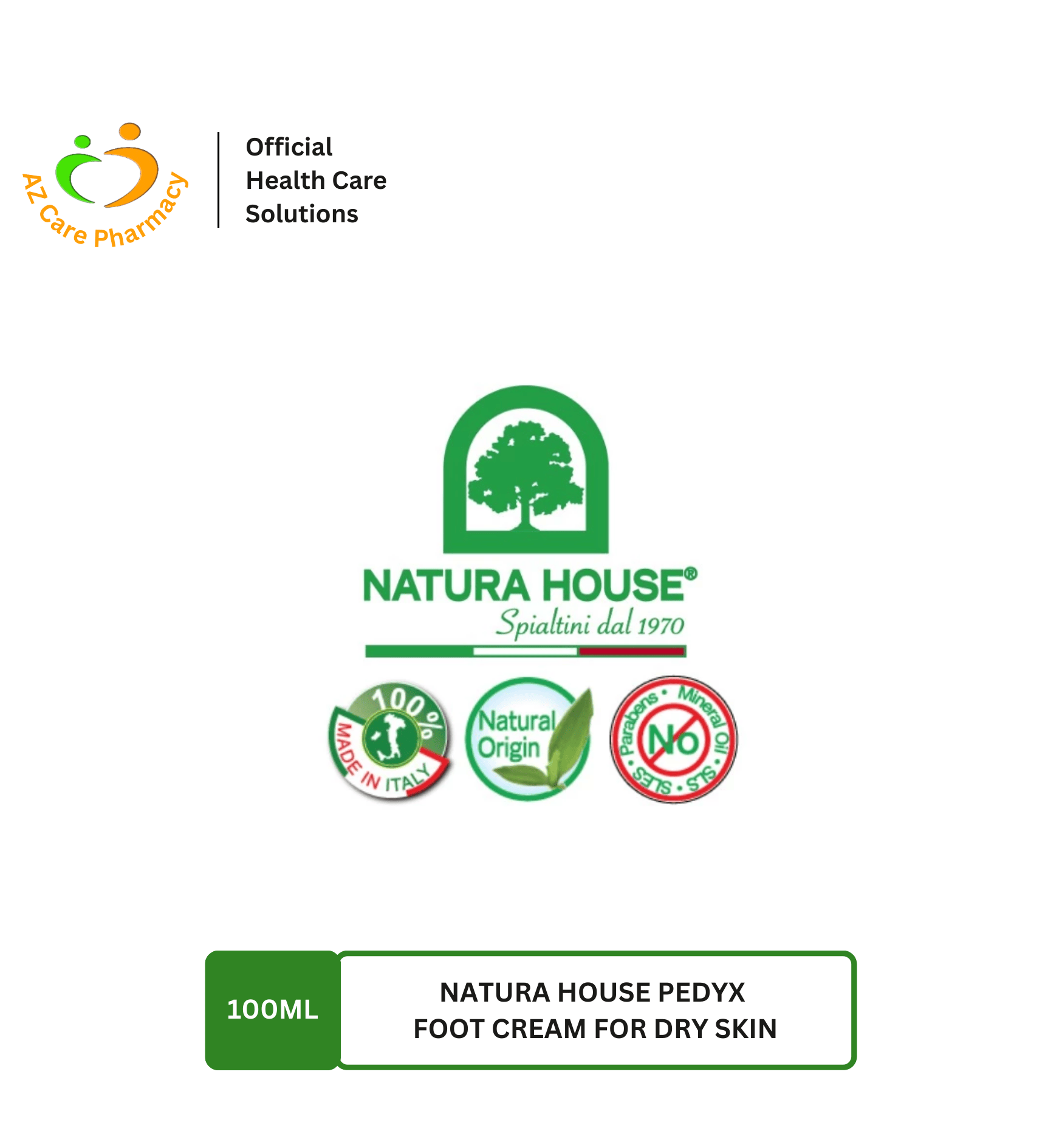 Natura House Pedyx Foot Cream For Dry Skin 100ml - Image 4