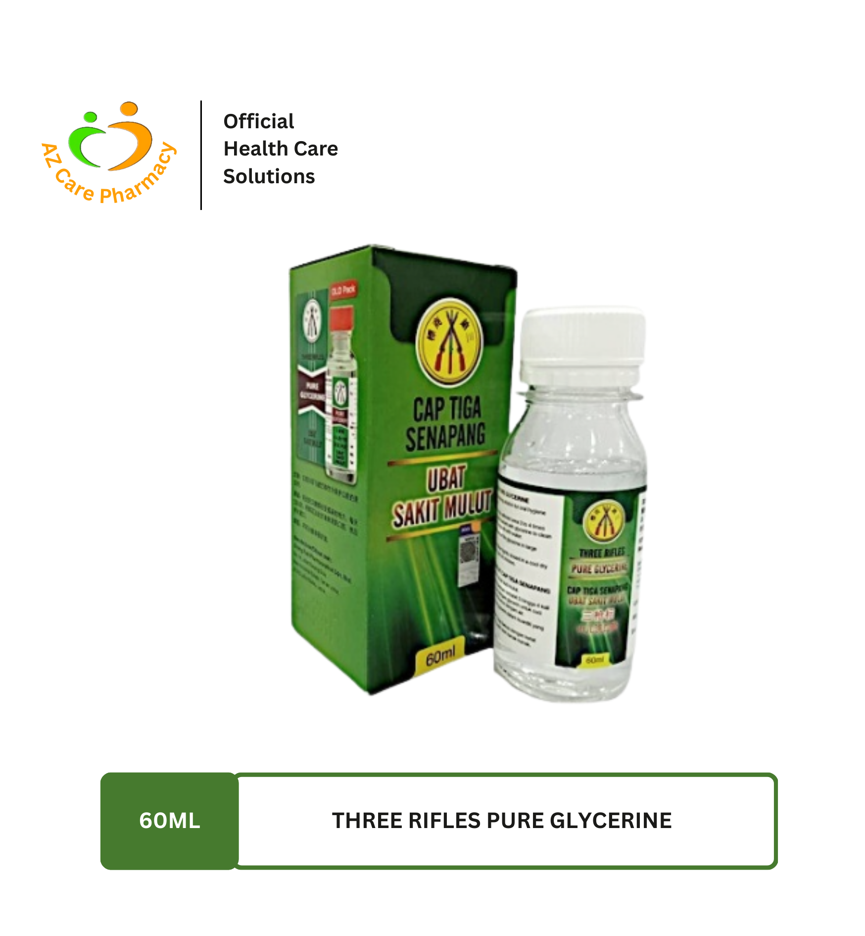 Three Rifles Pure Glycerine 60ml - Image 3