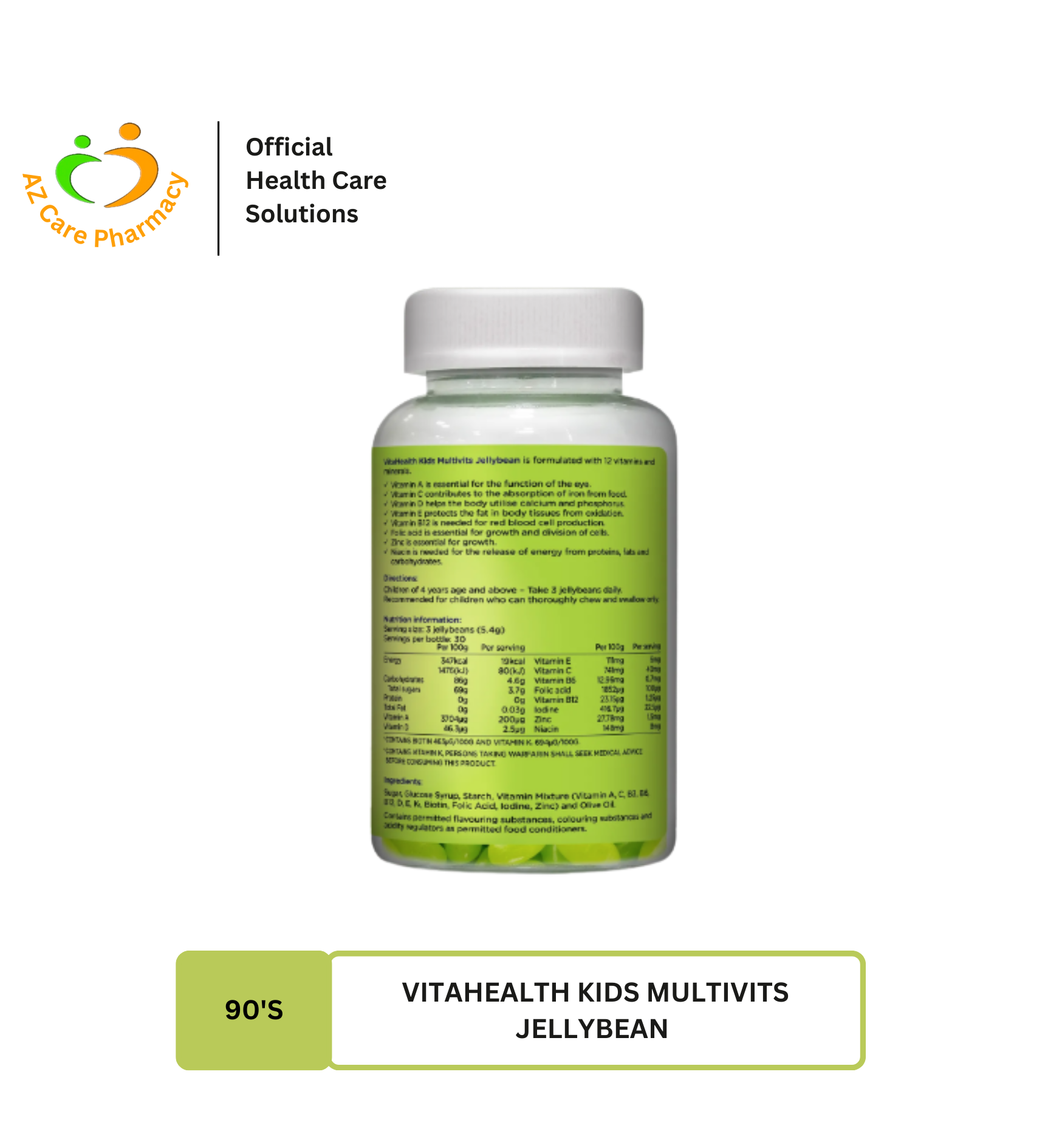 Vitahealth Kids Multivits Jellybean 90s - Image 3