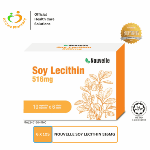 Nouvelle Soy Lecithin 516mg 6 x 10s