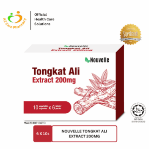 Nouvelle Tongkat Ali Extract 200mg 6 x 10s