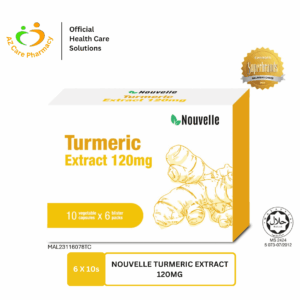 Nouvelle Turmeric Extract 120mg 6 x 10S