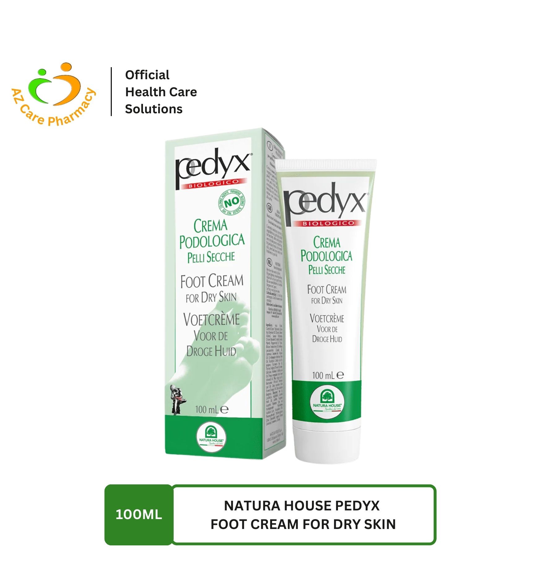 Natura House Pedyx Foot Cream For Dry Skin 100ml