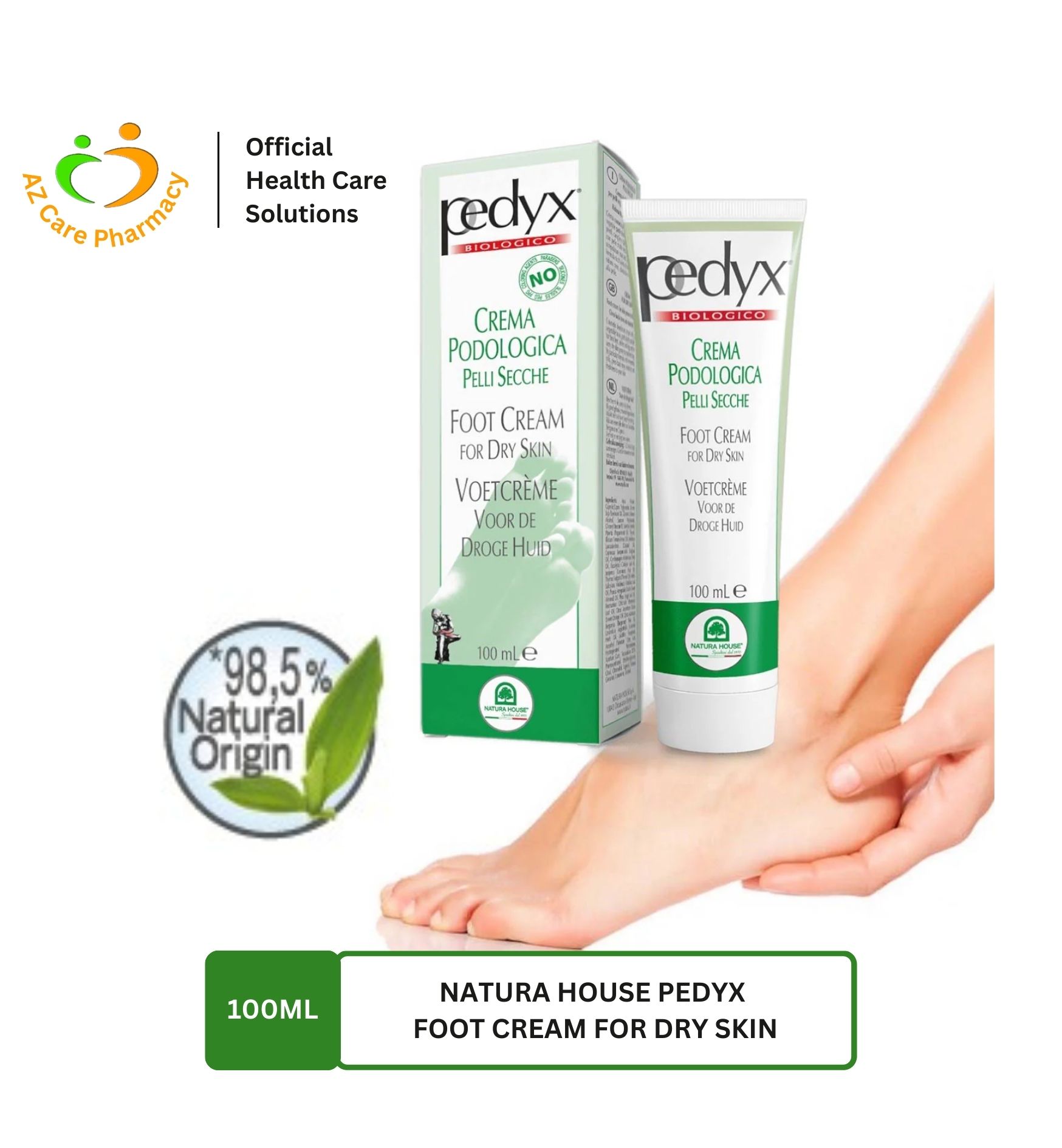 Natura House Pedyx Foot Cream For Dry Skin 100ml - Image 3
