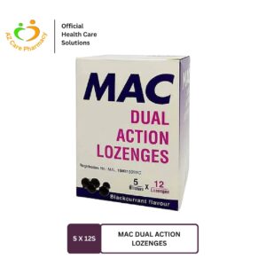 Mac Dual Action Lozenges 5x12S