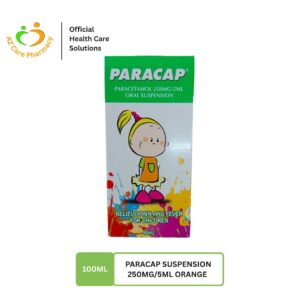 Paracap Suspension 250MG/5ML Orange 100ML