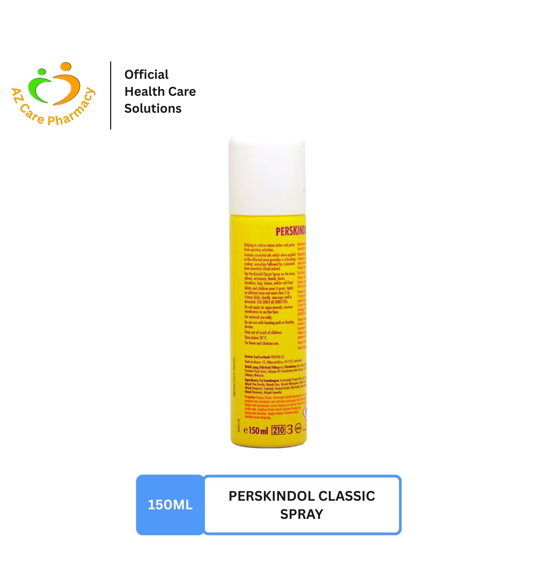 Perskindol Classic Spray 150ml - Image 3