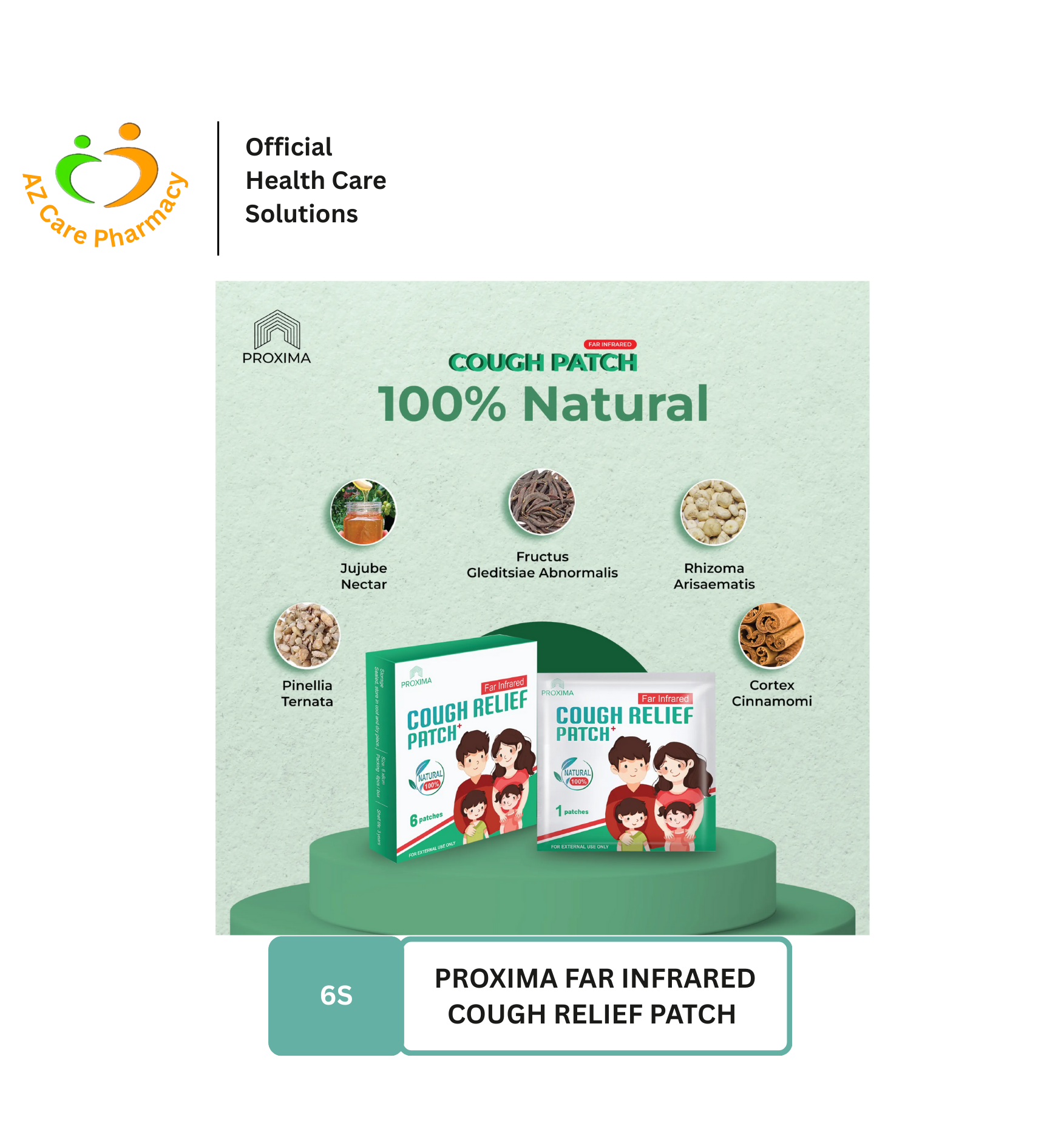 Proxima Far Infrared Cough Relief Patch 6s - Image 2