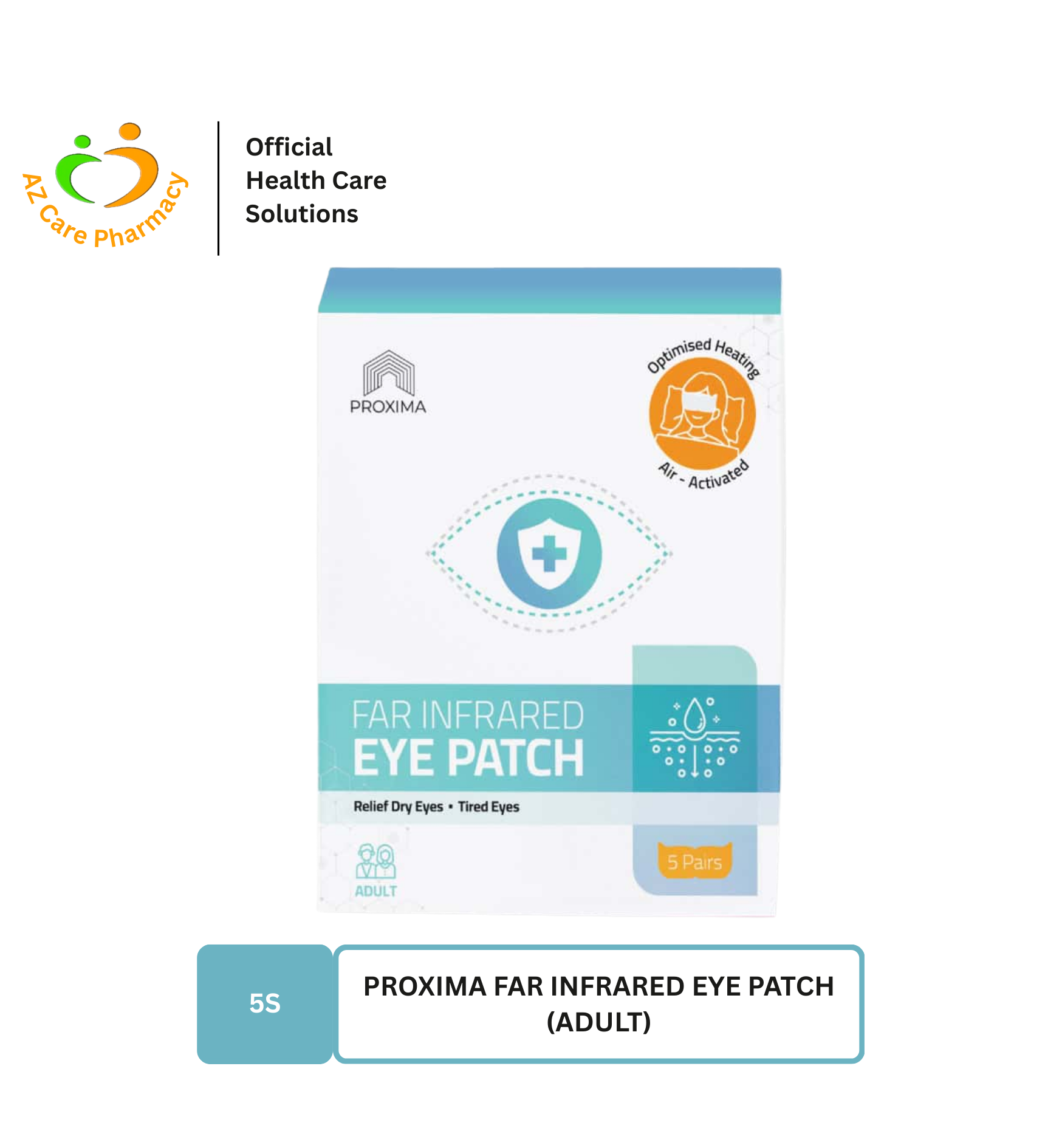 Proxima Far Infrared Eye Patch-Adult